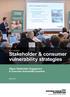Part 1 submission: Stakeholder & consumer vulnerability strategies. Ofgem Stakeholder Engagement & Consumer Vulnerability Incentive 2015/16