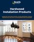 Hardwood Installation Products