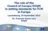 The role of the Council of Europe/EDQM in setting standards for FCM in Europe. Luxembourg, 30 September 2015 Dr. Francois-Xavier Lery EDQM