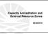 Capacity Accreditation and External Resource Zones 06/30/2016