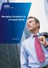 Managing Compliance in a Complex World. kpmg.com.cy