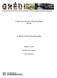 Groupe de Recherche en Économie et Développement International. Cahier de recherche / Working Paper A Model of Horizontal Inequality