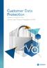 Customer Data Protection. Temenos module for the General Data Protection Regulation (GDPR)