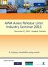 AWA Asian Release Liner Industry Seminar 2015