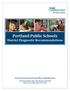 Portland Public Schools District Diagnostic Recommendations