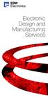 Electronic Design and Manufacturing Services