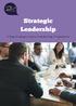 Strategic Senior Leadership