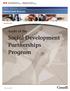 Social Development Partnerships Program