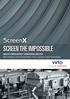 SCREEN THE IMPOSSIBLE MULTI-FREQUENCY VIBRATING SIEVES RECTANGULAR SCREENERS FOR LIQUIDS AND POWDERS