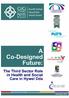 A Co-designed Future The Third Sector role in Health and Social Care