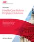 Health Care Reform Employer Solutions