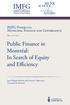 Public Finance in Montréal: In Search of Equity