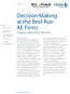Decision Making at the Best Run AE Firms
