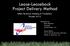 Lease-Leaseback Project Delivery Method