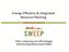 Energy Efficiency & Integrated Resource Planning. Ellen Zuckerman & Jeff Schlegel Southwest Energy Efficiency Project (SWEEP)
