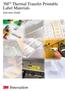 3M Thermal Transfer Printable Label Materials Selection Guide