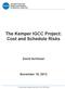 The Kemper IGCC Project: Cost and Schedule Risks