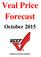 Veal Price Forecast. October 2015