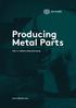 Producing Metal Parts