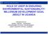 ROLE OF UNDP IN ENSURING ENVIRONMENTAL SUSTAINABILITY: MILLENIUM DEVELOPMENT GOAL (MDG)7 IN UGANDA