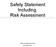 Safety Statement Including Risk Assessment