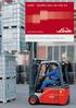 Linde Quality you can rely on. Linde fork lift trucks for explosion-hazardous areas