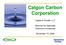 Calgon Carbon Corporation