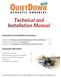 Technical and Installation Manual