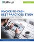 INVOICE-TO-CASH BEST PRACTICES STUDY