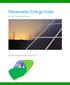 Renewable Energy Index Benchmark Report