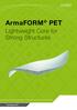 ArmaFORM PET. Lightweight Core for Strong Structures