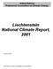 Liechtenstein National Climate Report, 2001