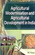 AGRICULTURAL MODERNISATION AND DEVELOPMENT IN INDIA