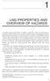 LNG PROPERTIES AND OVERVIEW OF HAZARDS