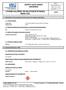 SAFETY DATA SHEET Revised edition no : 0 SDS/MSDS Date : 30 / 8 / 2013