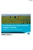 Re-evaluating cover crops in semi-arid cropping in Australia