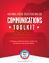 COMMUNICATIONS H TOOLKIT H NATIONAL VOTER REGISTRATION DAY. A Partner Communications Toolkit for Traditional and Social Media