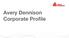 Avery Dennison Corporate Profile