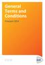 General Terms and Conditions. Freepost 2014
