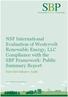 NSF International Evaluation of Westervelt Renewable Energy, LLC Compliance with the SBP Framework: Public Summary Report