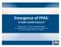 Emergence of PFAS: A Public Health Concern?