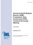 Advanced Small Modular Reactor (SMR) Probabilistic Risk Assessment (PRA) Technical Exchange Meeting