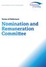 Nomination and Remuneration Committee