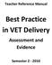 Best Practice in VET Delivery
