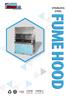 CONTENTS. Standard Hood Features 3. Laboratory Fume Handling 4. Stainless Steel Fume Hood -AD Series 5. Models 6. Parts 7. Options and Accessories 8