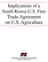 Implications of a South Korea-U.S. Free Trade Agreement on U.S. Agriculture