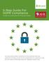 5-Step Guide For GDPR Compliance