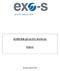 SUPPLIER QUALITY MANUAL EXO-S