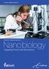 Faculty of Applied Sciences. Bachelor s degree programme. Nanobiology. Integrating Physics with Biomedicine