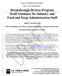 Breakthrough Devices Program Draft Guidance for Industry and Food and Drug Administration Staff